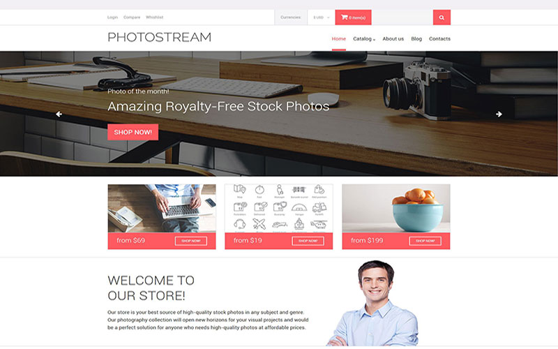 Κατασκευή ηλεκτρονικού καταστήματος eshop  Stock Photo