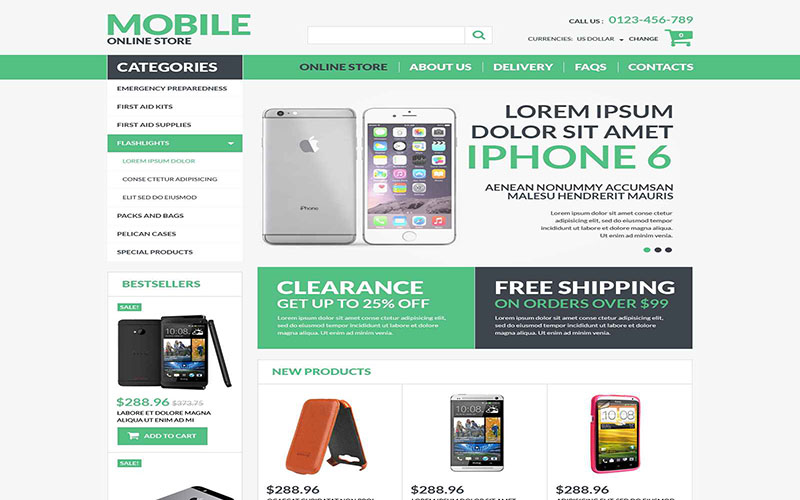 Κατασκευή ηλεκτρονικού καταστήματος eshop Mobile Electronics