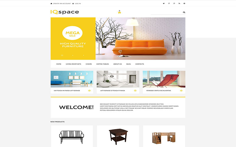 Κατασκευή ηλεκτρονικού καταστήματος eshop IQspace